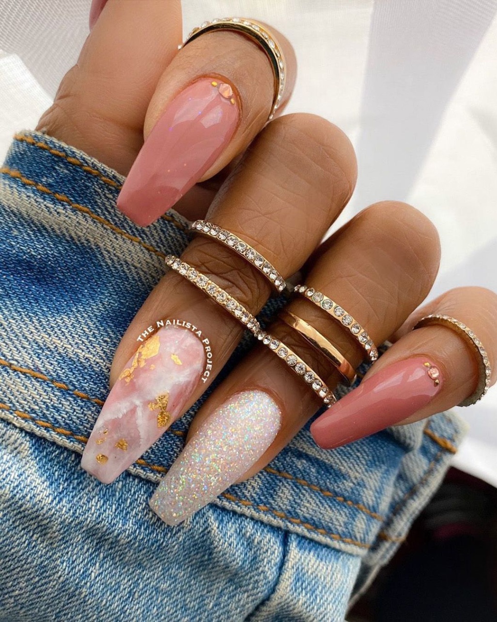 2023 coffin nail designs Bulan 5 Coffin Wedding Nails:  Ideas For Your Inspiration  Sky nails